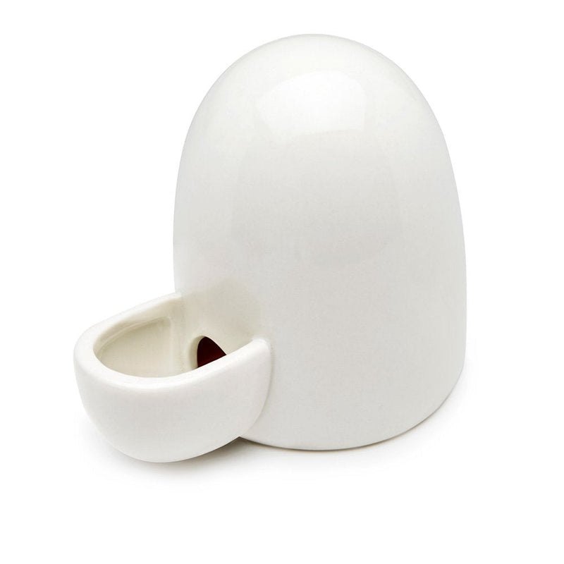 Dahey Drinking Water Feeder Ceramics Slient Bottle Waterer Automatic Small Pets for Hamster Hedgehog Chinchilla Ferret Small Guinea Pig, White, 8Oz - PawsPlanet Australia