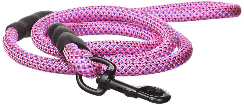 [Australia] - PetsCare Dog Leash Rope Quality Extra Thick Nylon Rope, Soft Handle and Light Weight Pet Training Lead, for Medium/Large Dogs, Black 