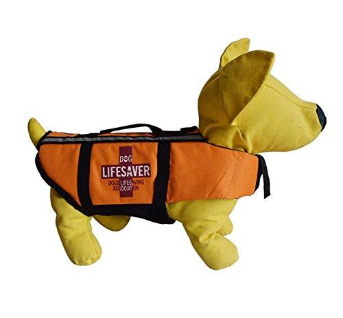 [Australia] - Pet Dog Lifejacket Swimming Safety Vest Reflective Jacket - Strong Buoyancy Swimsuit Lightweight Lifejacket Small 