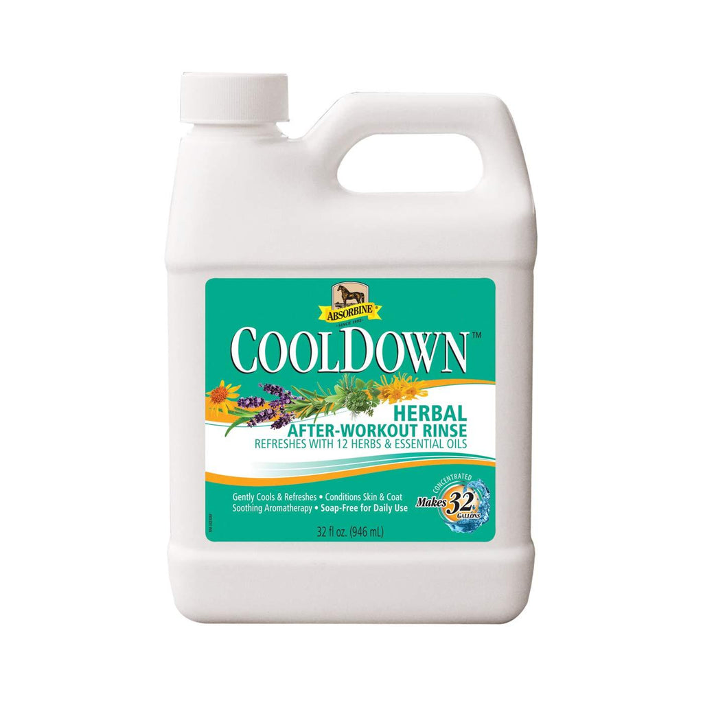 [Australia] - Absorbine Ahi CoolDown Herbal After-Workout Rinse - 32oz, White 