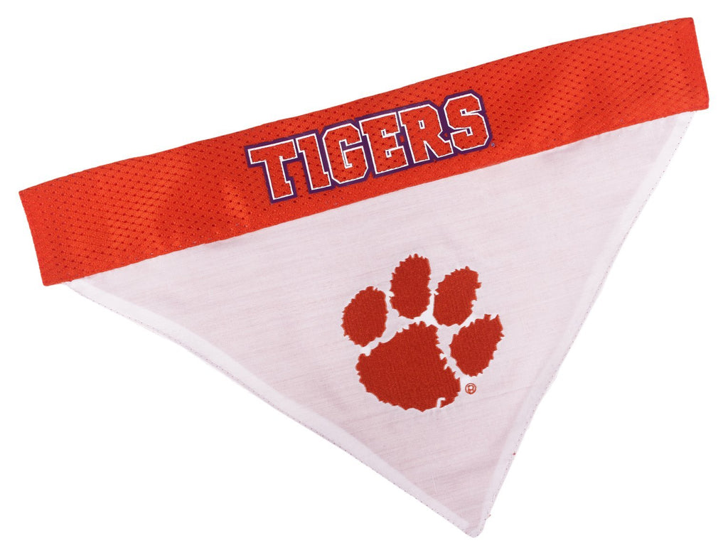 [Australia] - Pets First Clemson Reversible Bandana for Dogs Large/X-Large 