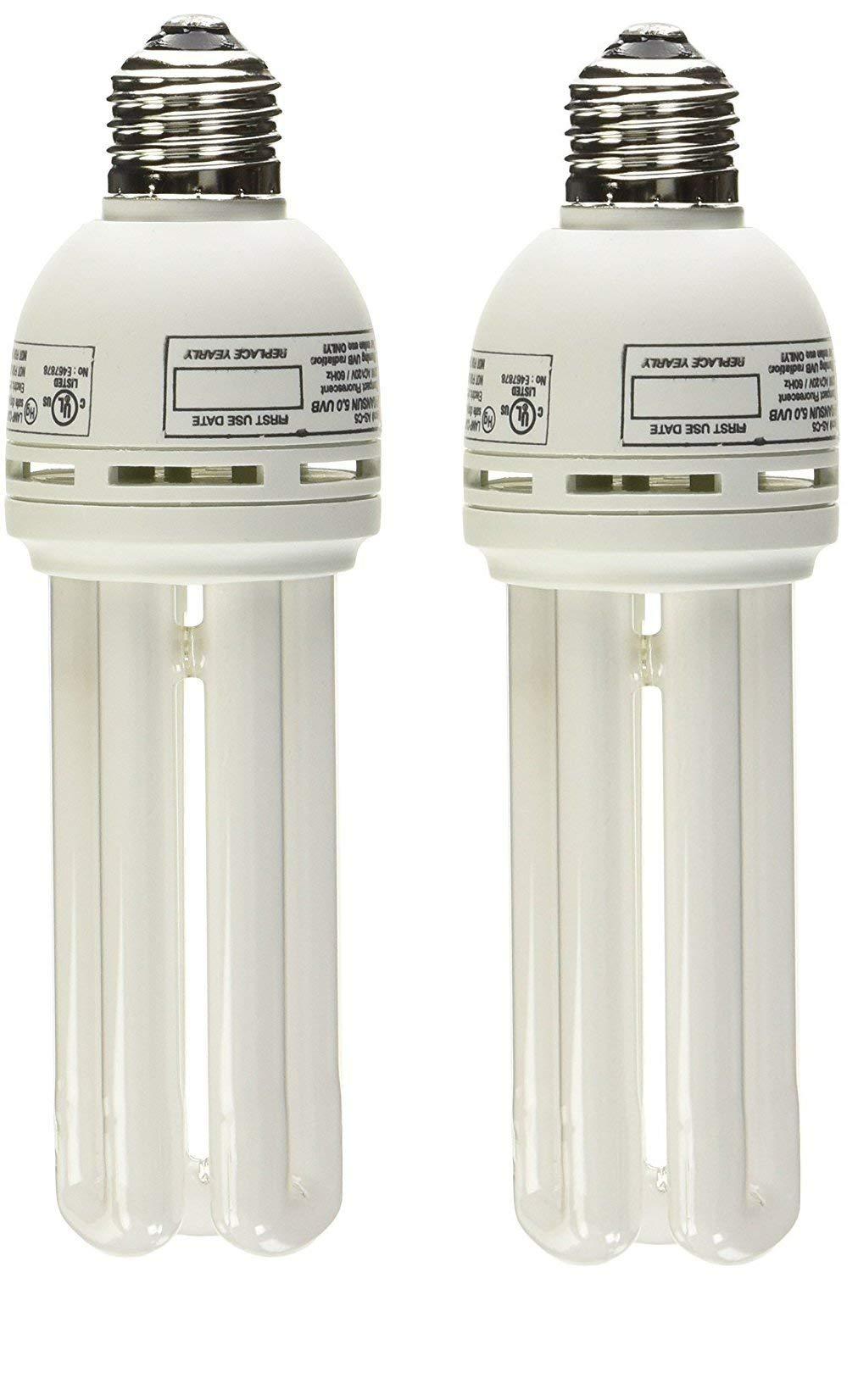 Zoo Med (2 Pack) 24975 Avian Sun 5.0 Uvb Compact Fluorescent Lamp, 26W - PawsPlanet Australia