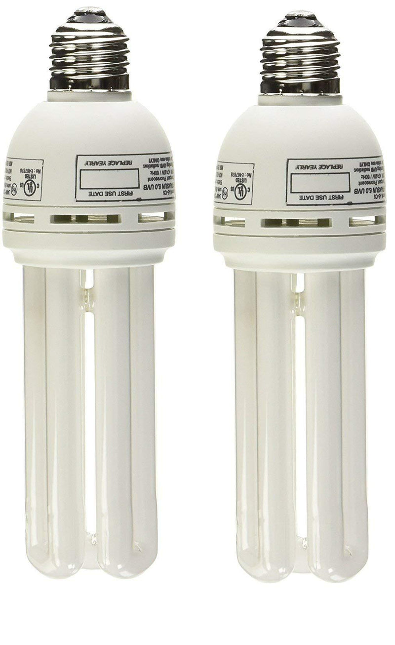 Zoo Med (2 Pack) 24975 Avian Sun 5.0 Uvb Compact Fluorescent Lamp, 26W - PawsPlanet Australia