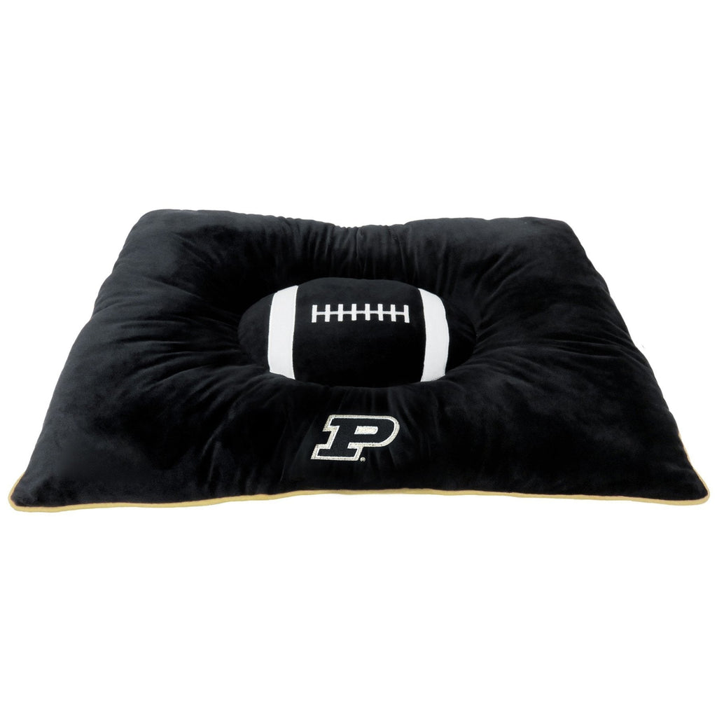 [Australia] - NCAA PET Bed - Purdue Boilermakers Soft & Cozy Plush Pillow Bed. - Football Dog Bed. Cuddle, Warm Collegiate Mattress Bed for Cats & Dogs 