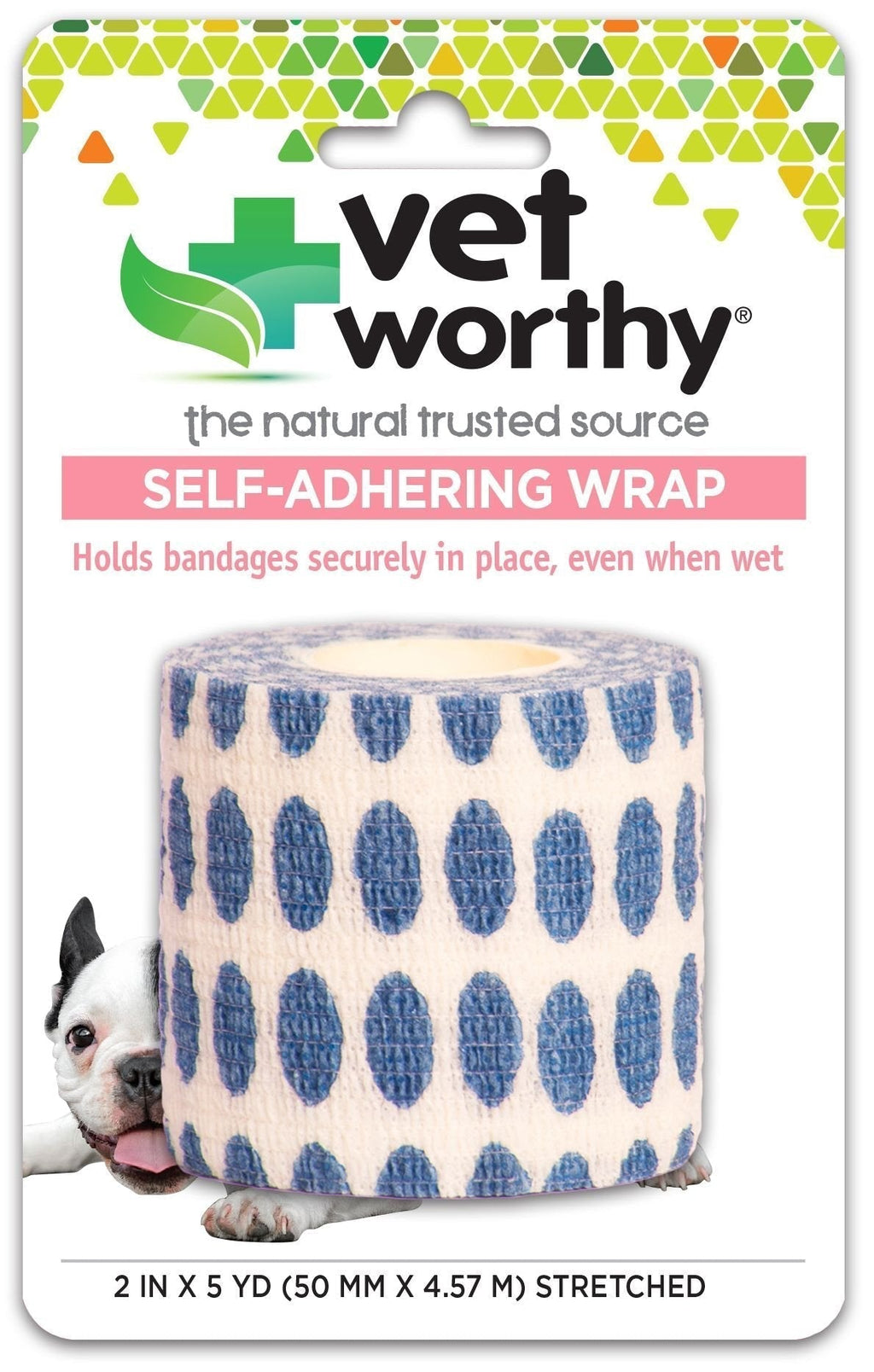Vet Worthy Adhering Wrap for Dogs Dots - PawsPlanet Australia