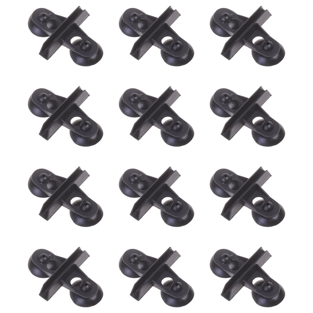 [Australia] - BCP 12 Pieces Plastic Suction Cup Divider Holder for Aquarium Fish Tank 