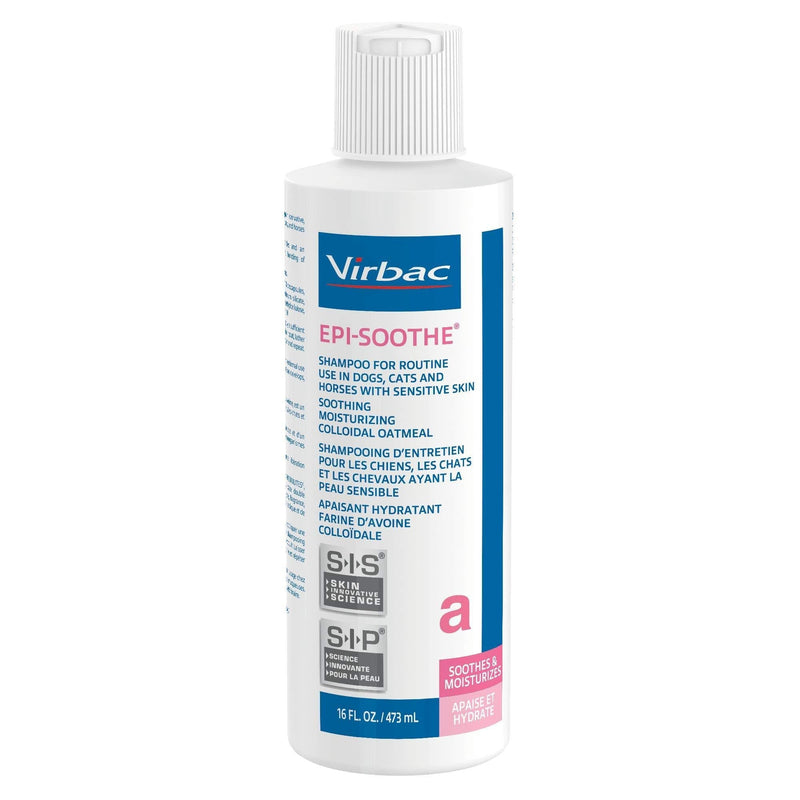 Virbac Epi-Soothe Pet Shampoo for Dogs, Cats & Horses (8 oz) 16 oz - PawsPlanet Australia