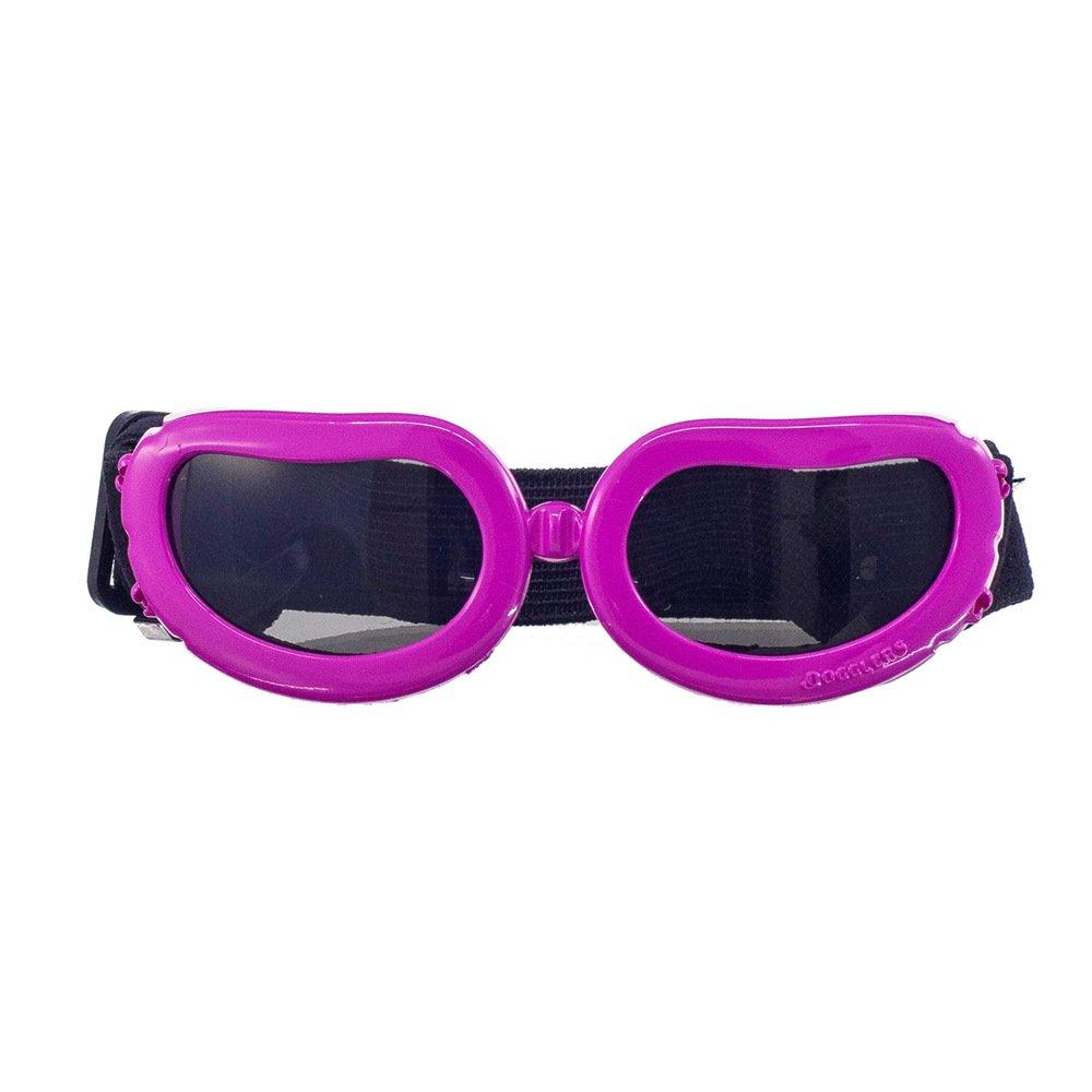 [Australia] - OxyPlay Adorable Cute Dog Goggles Extra Small Pink Anti-Ultraviolet Sunglasses for Chihuahua Small Breeds Pet 