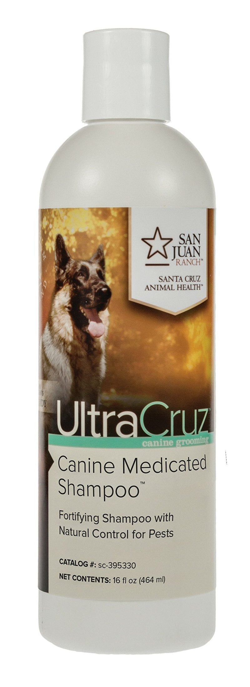 [Australia] - UltraCruz Canine Medicated Dog Shampoo, 16 oz 