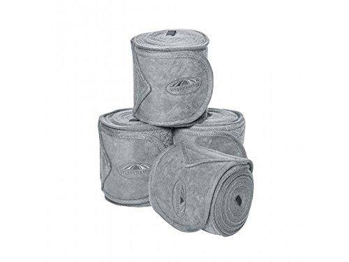 [Australia] - Weatherbeeta Fleece Bandage 4 Pack Grey 