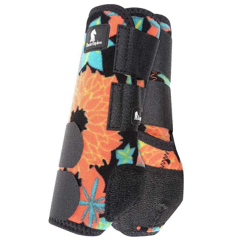 [Australia] - Classic Equine Legacy Support Boot, Hind, Small, Coral Tropics 