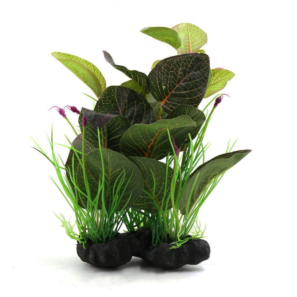 [Australia] - uxcell Green Plastic Terrarium Leaves Plant Ornament for Reptiles and Amphibians 