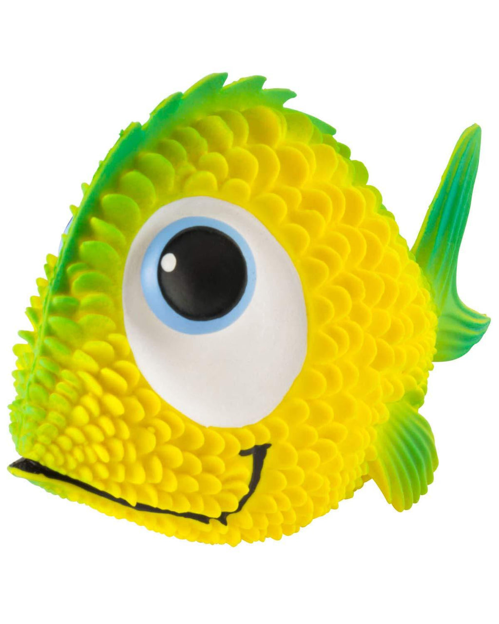 [Australia] - Sensory Fish - Squeaky Dog Toys - Soft, Natural Rubber (Latex) - for Puppies, Small Dogs, Medium Dogs, Blind Dogs - Indoor Play - Complies with Same Safety Standards as Children's Toys 