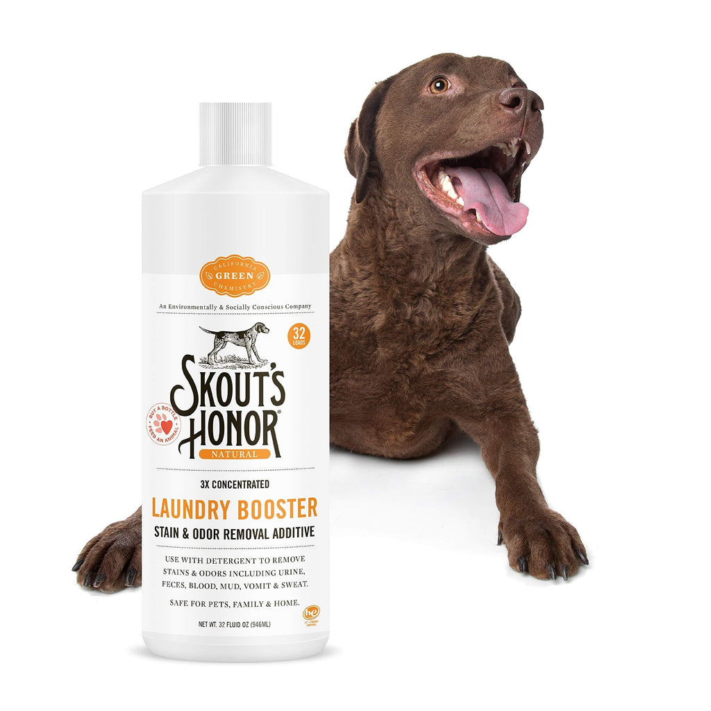 [Australia] - SKOUT'S HONOR: Professional Strength Laundry Booster - Stain and Odor Removal Additive - 3X Concentrated Solution for Laundry Use 