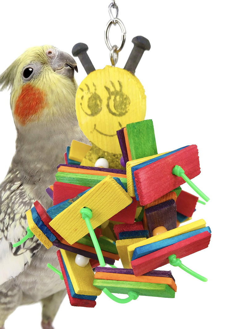 [Australia] - Bonka Bird Toys 1447 Chew Bee Parrot cage Toy Cages Cockatiel Conure Budgie 