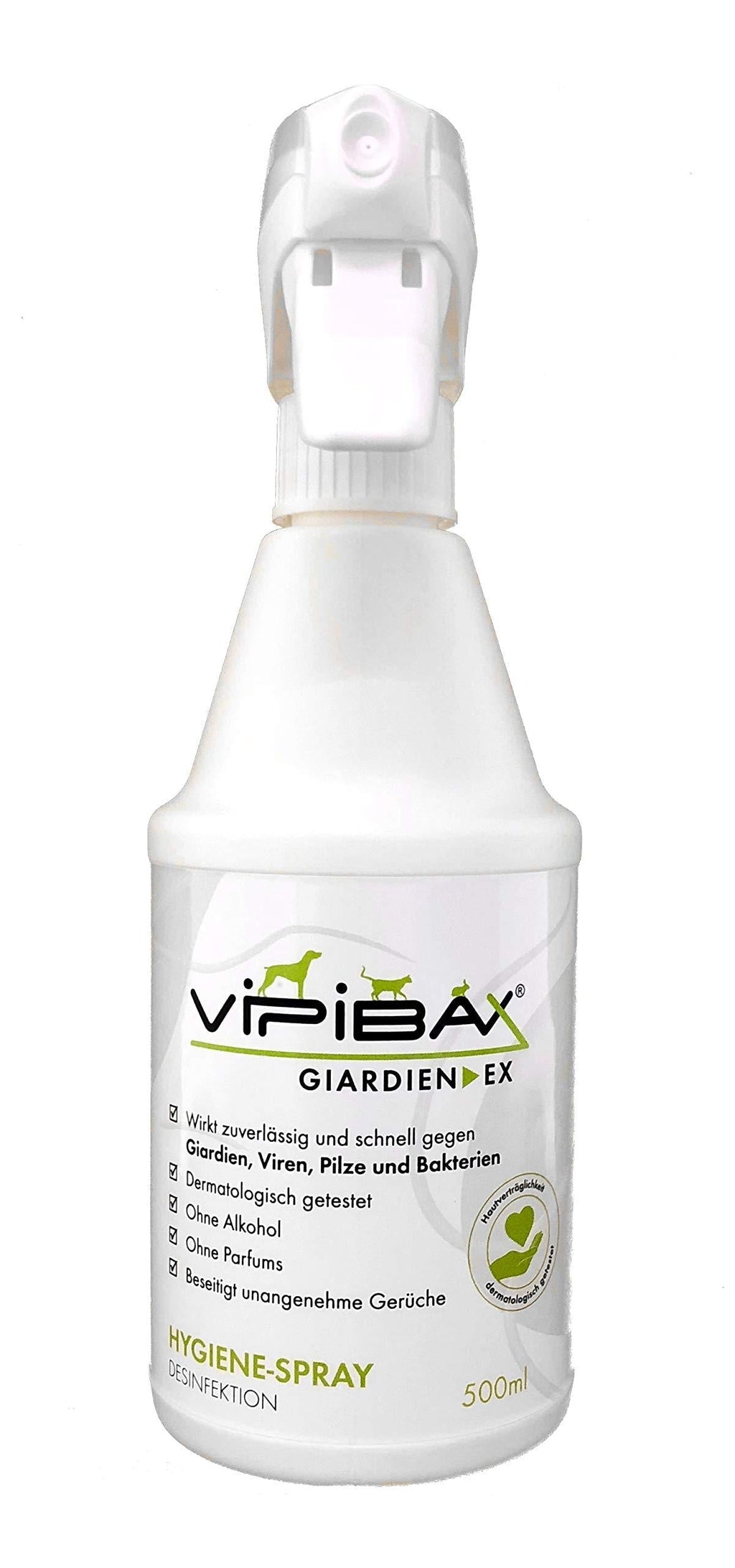 VIPIBAX Giardia Ex Hygiene Spray - designed specifically for households with pets and promotes good hygiene against giardia, viruses, fungi, and bacteria - - PawsPlanet Australia