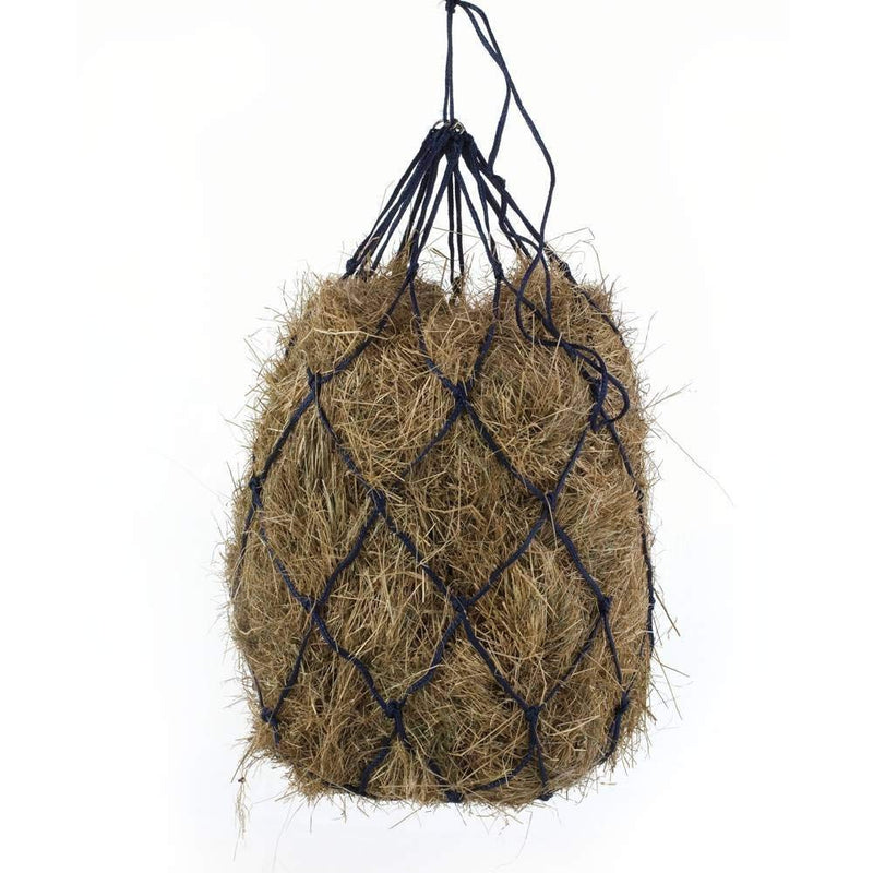 B BLOOMOAK Horse Hay Net 40" Slow Feeder Hay Bag Equestrian Feeding Supplies (Black) 1 pcs - PawsPlanet Australia
