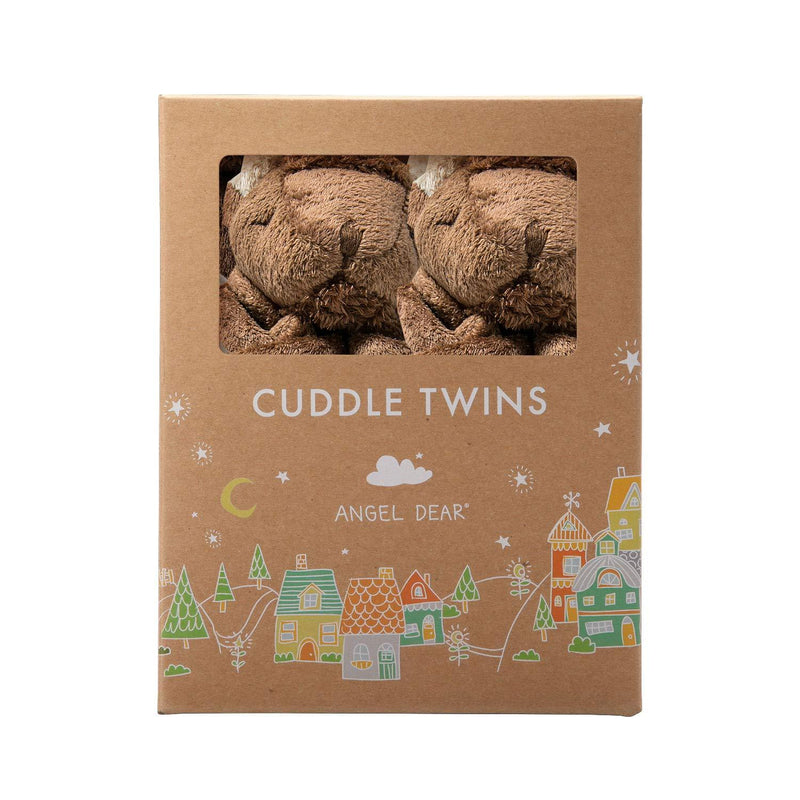 Angel Dear Cuddle Twin Set, Bison - PawsPlanet Australia