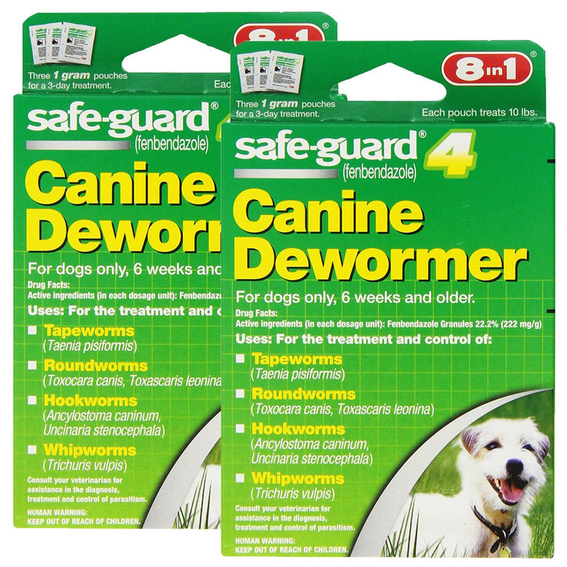 8 In 1 Safe Guard Canine DeWormer for S Dogs, 1-Gram - PawsPlanet Australia