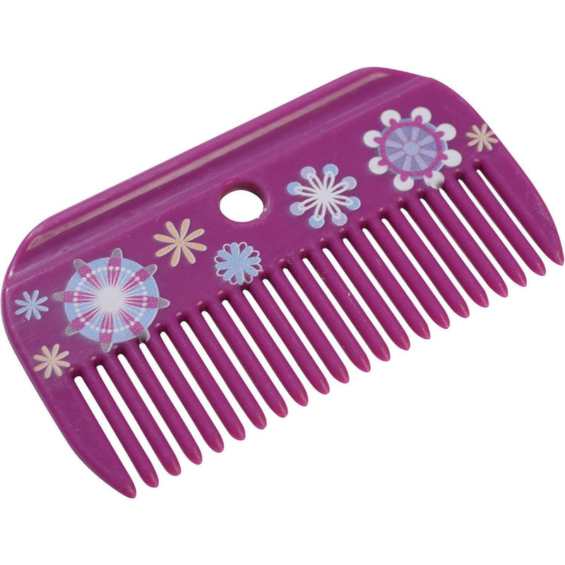 [Australia] - Roma Pattern Mane Comb One Size Pink Starburst 
