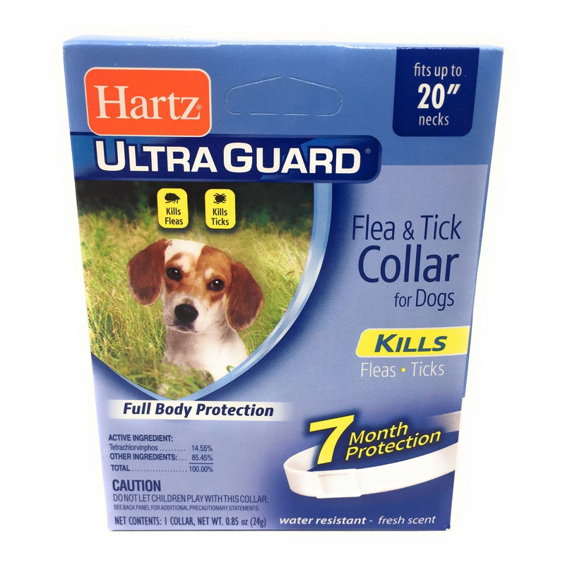 [Australia] - HARTZ Flea Collar for Small Dogs Waterproof 7 Months Protection Fits Necks Up to 20 Inches 