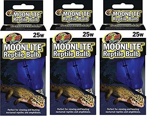 Zoo Med (3 Pack) Moonlite Reptile Bulb - 25 w - PawsPlanet Australia