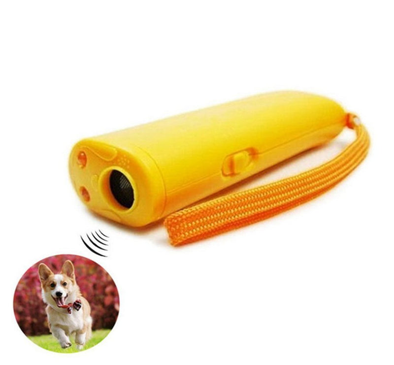 [Australia] - Pet Training Device with LED 3 in 1 Anti Barking Stop-Barking Ultrasonic Dog Repeller 