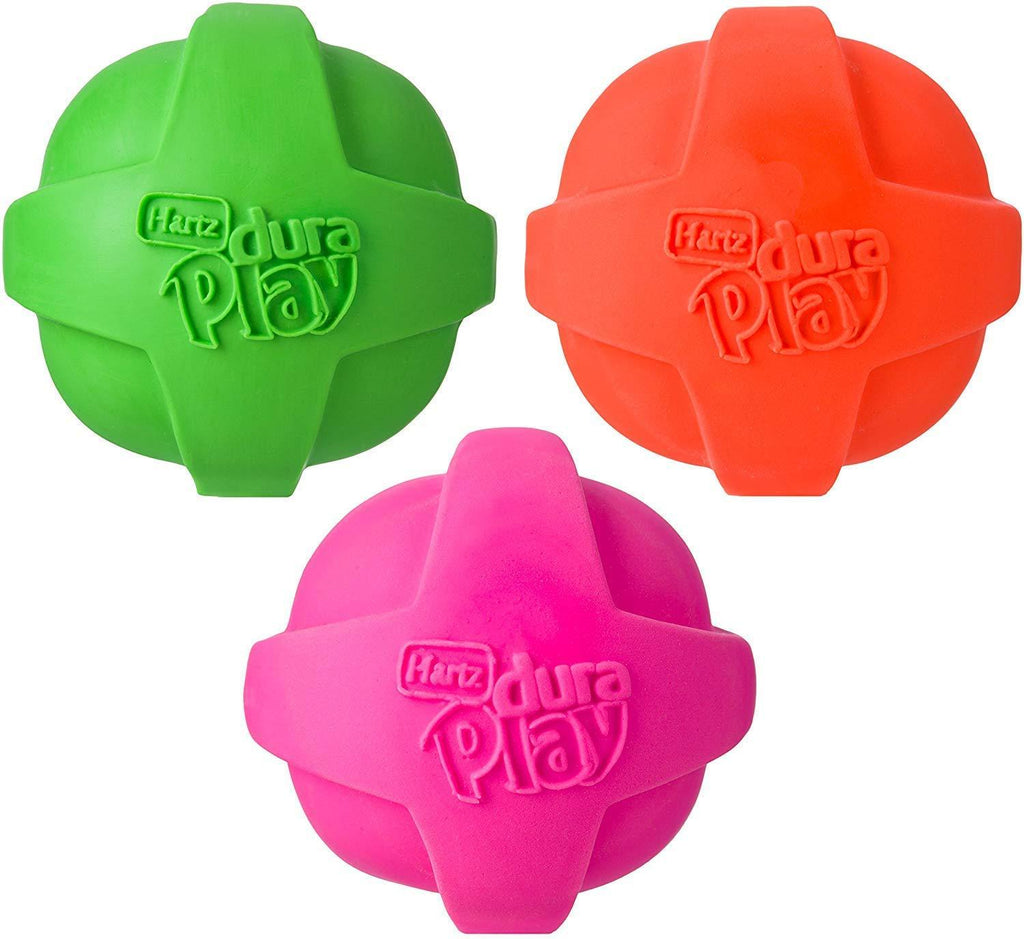 Hartz Dura Play Ball Size:Small Pack of 3 - PawsPlanet Australia