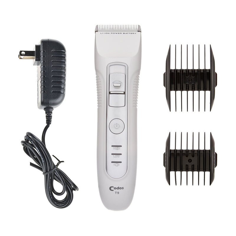 ShearsDirect Codos T9 Clipper with Lithium Battery & AC Adapter Charger, 7" - PawsPlanet Australia