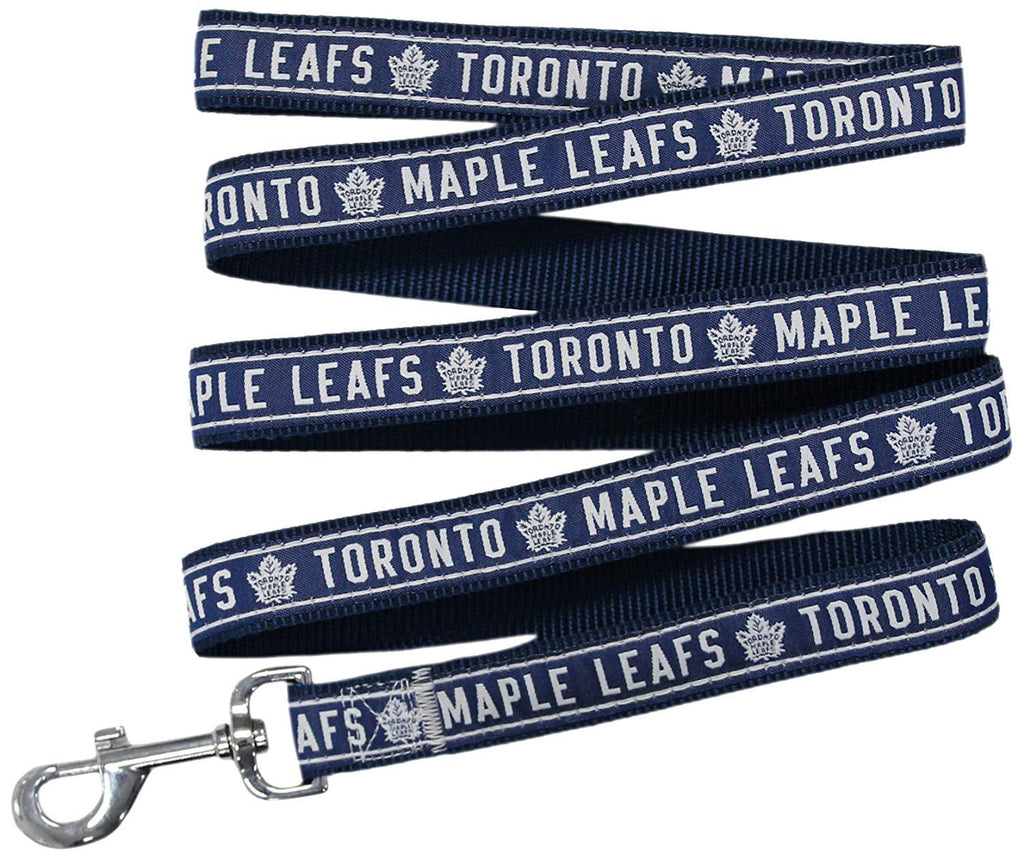 [Australia] - Pets First Toronto Maple Leafs Dog Leash Large (6 Ft Long x 1 In Width) 