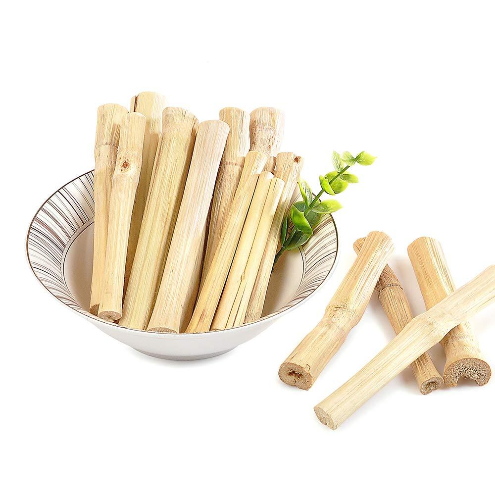 [Australia] - Niteangel Natural Bamboo Chew Toys for Rabbits, Chinchilla, Guinea Pigs and Other Small Animals 20 pcs 