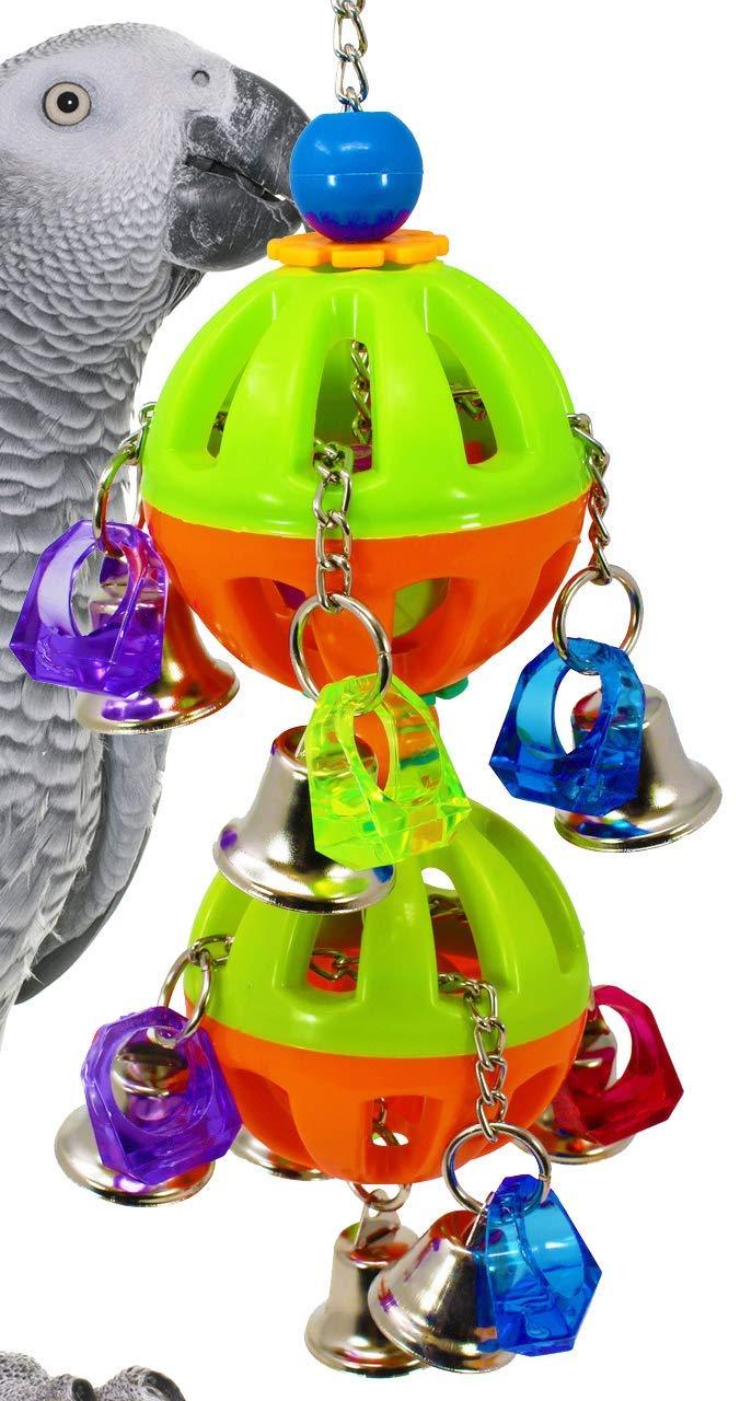 [Australia] - Bonka Bird Toys 1509 Tuff Bellpull Tower Parrot African Grey 