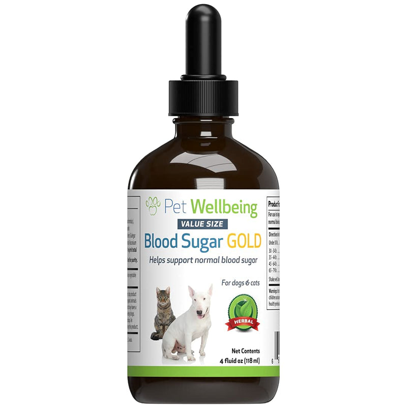 Pet Wellbeing - Blood Sugar Gold - Natural Support For Health Blood Sugar Levels In Dogs - PawsPlanet Australia