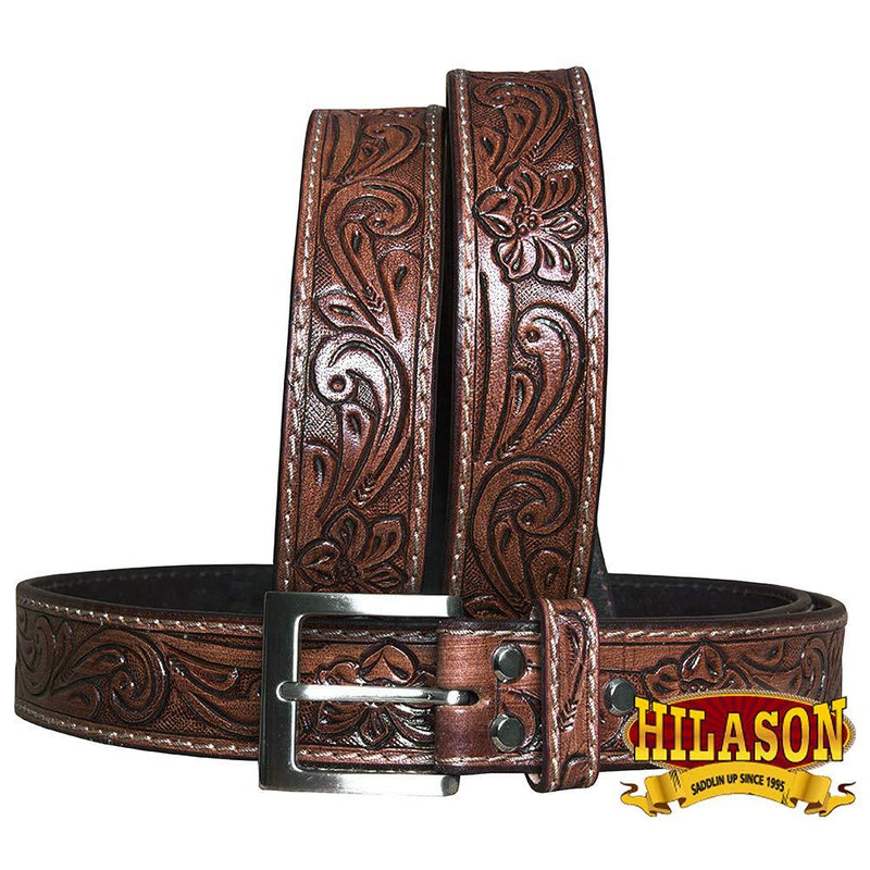 [Australia] - HILASON Leather Gun Holster Belt Handmade Concealed Carry Stitch 50 In. 