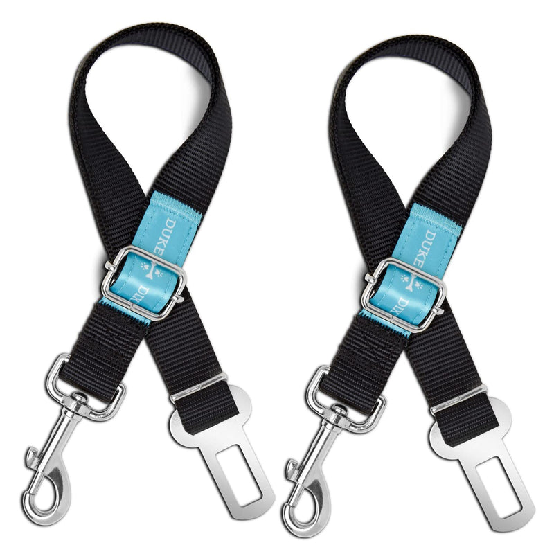 Dog Seat Belt Pet Dog Cat Car Seatbelt Safety Tether - 2 Pack - Adjustable Harness Belts Pet Leash - Heavy Duty Nylon Seatbelts - Universal Fit Cars Truck SUV - PawsPlanet Australia