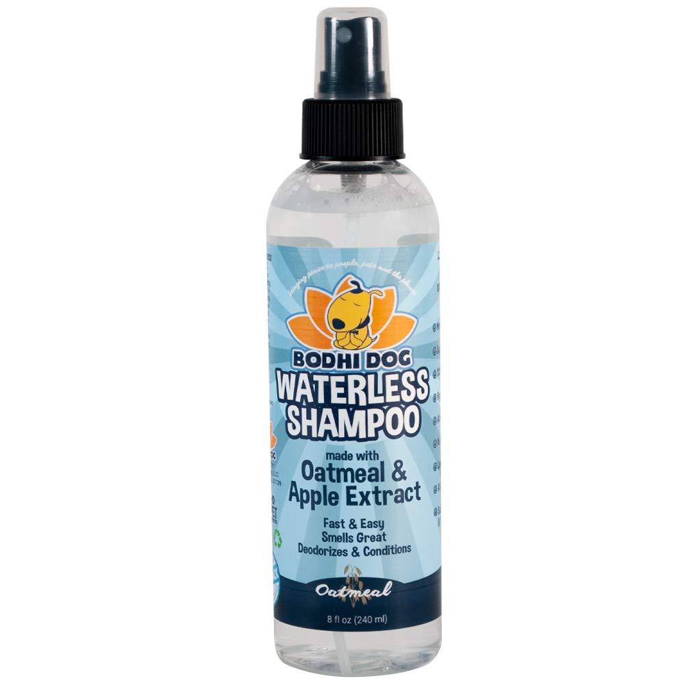 New Waterless Dog Shampoo | All Natural Dry Shampoo for Dogs or Cats No Rinse Required | Made with Natural Extracts | Vet Approved Treatment - Made in USA - 1 Bottle 8oz (240ml) - PawsPlanet Australia