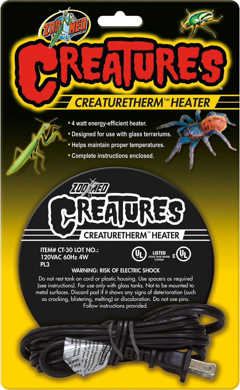 [Australia] - Zoo Med Creatures Creaturetherm Heater 4 W / 10.5 IN 