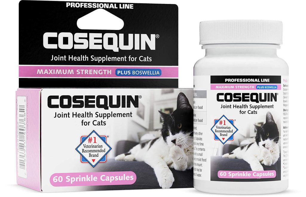 Cosequin® for Cats Maximum Strength PLUS Boswellia Sprinkle Capsules - Professional Line - PawsPlanet Australia