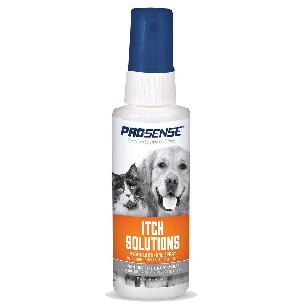 ProSense Itch Solutions Hydrocortisone Spray 4 Ounces, for Dogs and Cats - PawsPlanet Australia