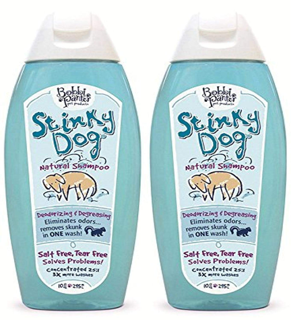 [Australia] - Bobbi Panter Stinky Dog Shampoo 10-Ounce (2-Pack) 