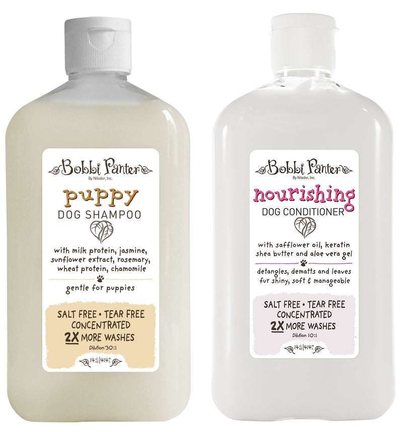 [Australia] - Bobbi Panter Natural Puppy Dog Shampoo and Nourishing Conditioner 