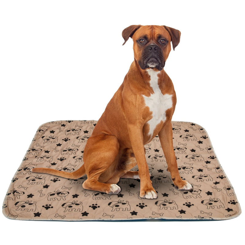 [Australia] - Petvex Washable Pee Pads - 2 Pack - Pet Pads - Waterproof - Pet Training and Surface Protection - 31.5 x 27.5 Inches - Reusable - Highly Absorbent 