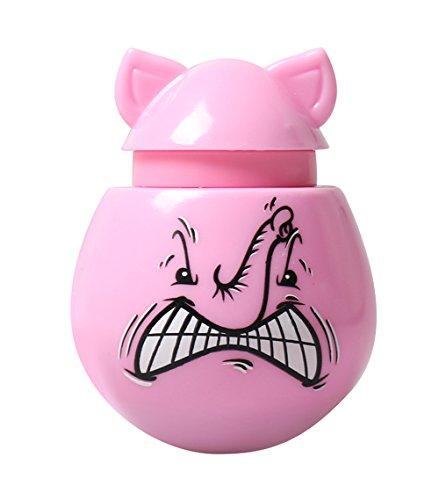 [Australia] - Doyen World DoyenPet Special Edition Artist Series Interactive Treat Dispenser Wobble Toy Featuring AngelOnce and GoopMassta AngryPinkElephant 