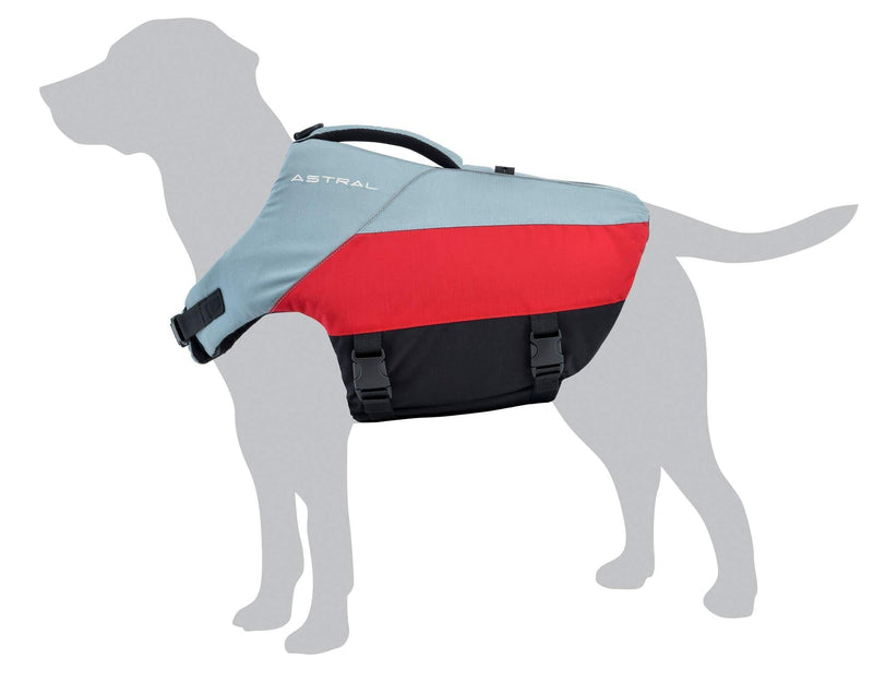 Astral BirdDog Dog Life Jacket PFD for Swimming and Water Play, Hound Gray, XS X-Small - PawsPlanet Australia