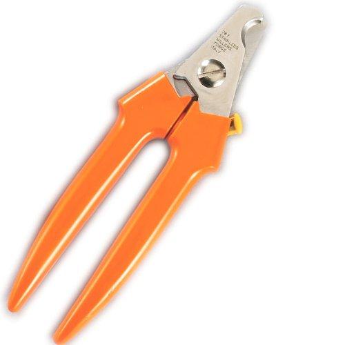 [Australia] - MF Large Dog Nail Clippers Orange Handled Precision Professional Grade Claw Care 