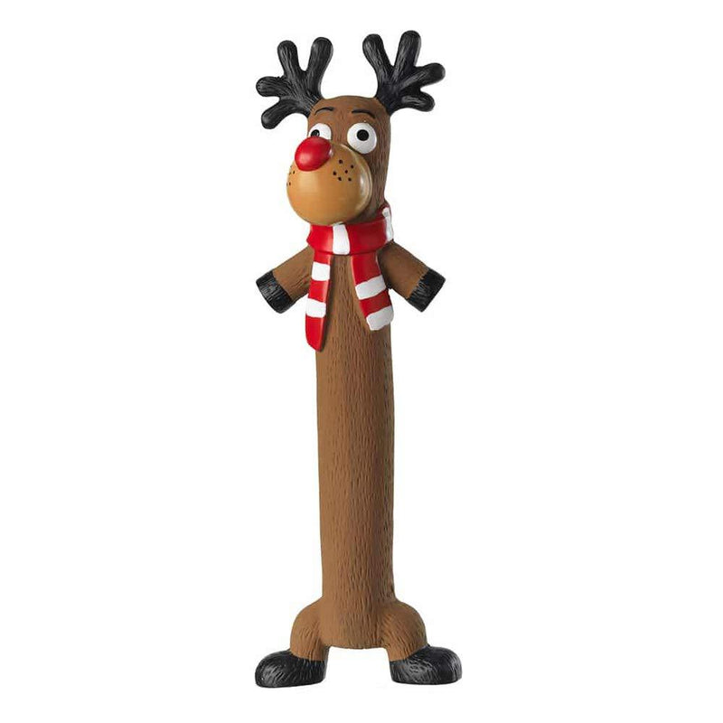 House of Paws Latex Reindeer Christmas Dog Toy 200 g - PawsPlanet Australia