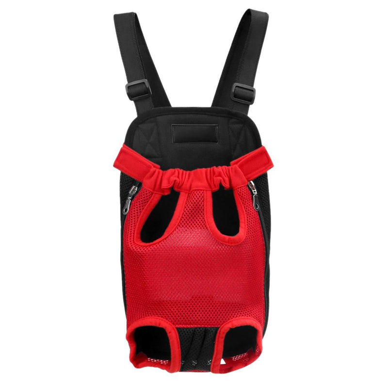 [Australia] - UHeng Pet Cat Dog Front Carrier Adjustable Hiking Camping Carrier Backpack Travel Bag, Legs Out Design for Traveling Small Medium Puppies chest girth 13.7"-18.9" 