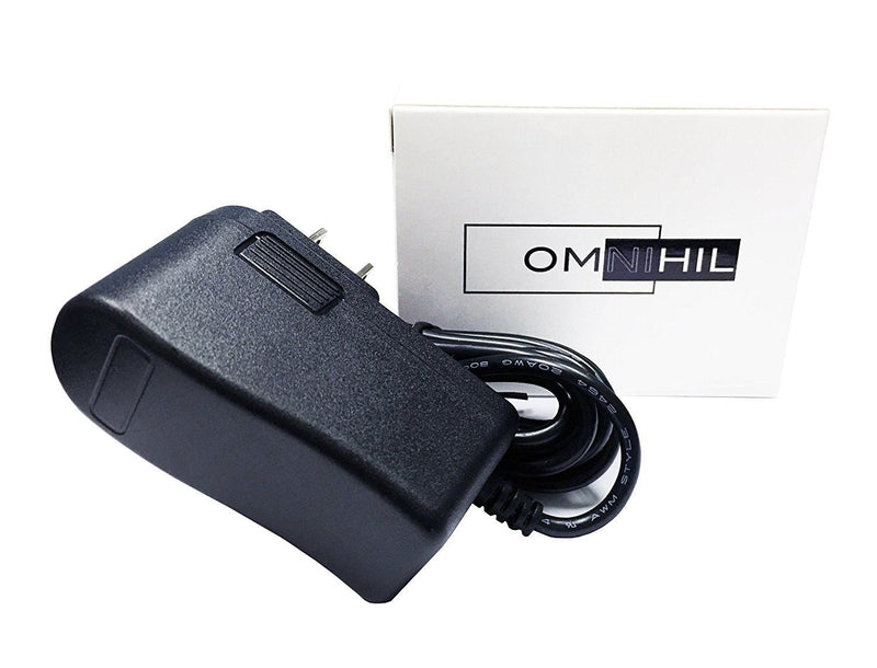 [Australia] - [UL Listed] 8 Foot Long Omnihil AC/DC Power Adapter 12V 1A (1000mA) 5.5x2.5millimeters Compatible with LitterMaid LM680C Automatic Self-Cleaning Classic Litter Box 