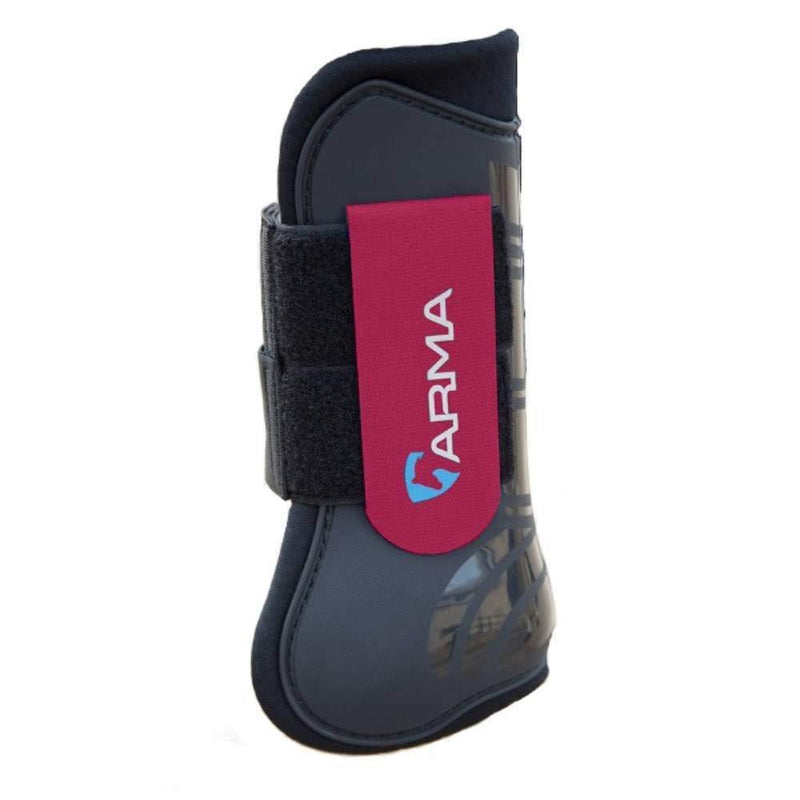 [Australia] - Shires Arma Tendon Boot Cob Black/Pink 