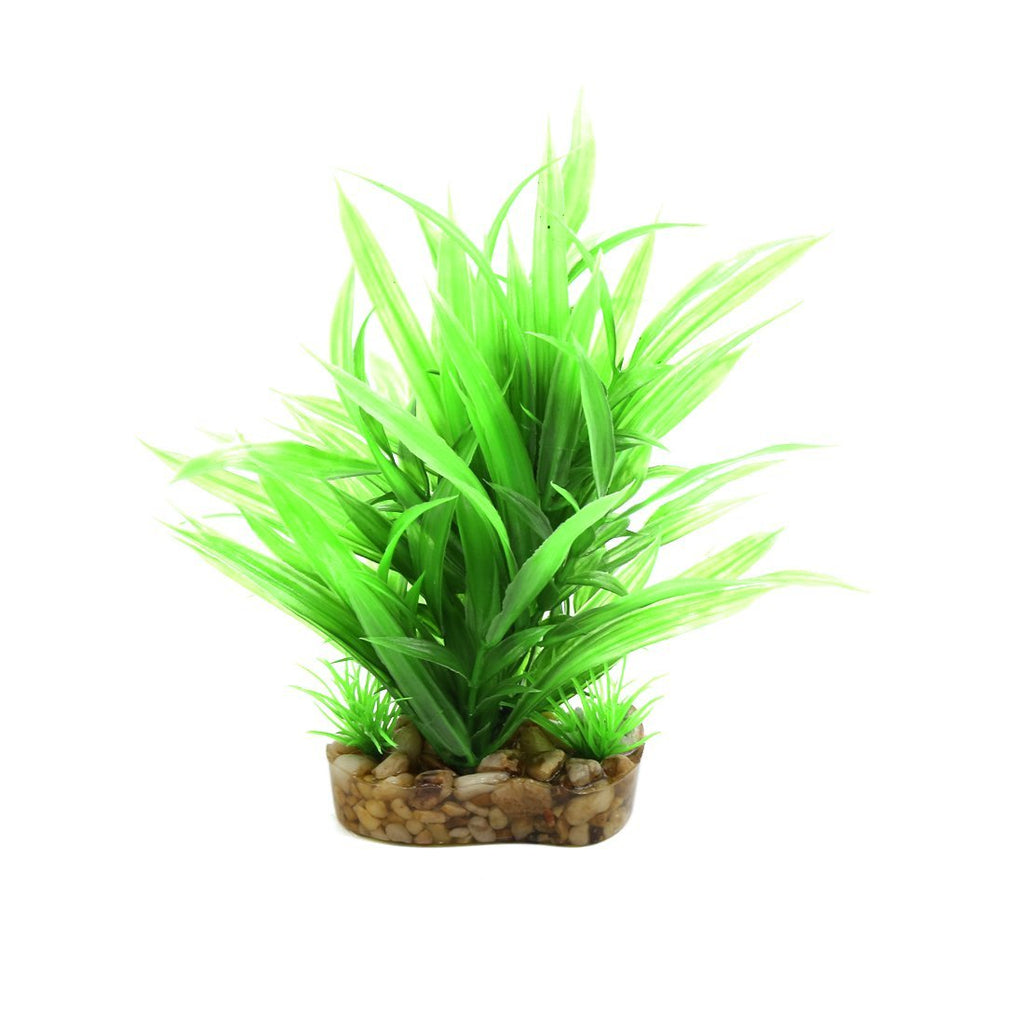 [Australia] - uxcell Green Plastic Leaves Plant Aquarium Terrarium Landscaping Decor for Reptiles and Amphibians 